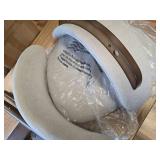 $180 COLAMY Counter Height Bar Stools Set of 2, Upholstered