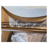 $180 COLAMY Counter Height Bar Stools Set of 2, Upholstered