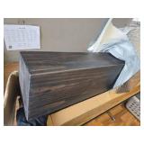 $176 Fireplace Mantel 72inch - Solid Wood Mantel Shelf (Black)