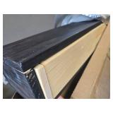 $176 Fireplace Mantel 72inch - Solid Wood Mantel Shelf (Black)