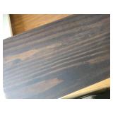 $176 Fireplace Mantel 72inch - Solid Wood Mantel Shelf (Black)