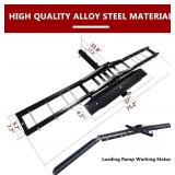 $100 Dirt Bike Carrier, 500LBS Capacity, Heavy Duty Steel with Ramp
