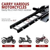 $100 Dirt Bike Carrier, 500LBS Capacity, Heavy Duty Steel with Ramp