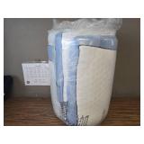 $122 PERLECARE 3 Inch Full/Queen Mattress Topper, Gel & Charcoal Foam
