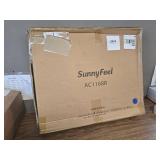 $70 SUNNYFEEL Low Beach Chair, Lay Flat, Folding, Cooler & Holder