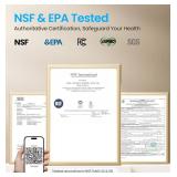 $225 10-Stage 600 GPD Tankless RO Water Filter, Smart LED Faucet