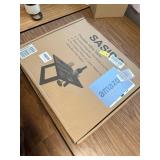 $48 Portable Acacia Wine Picnic Table, Foldable Charcuterie Board