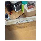 $48 Portable Acacia Wine Picnic Table, Foldable Charcuterie Board