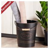 Pack 2, Rustic Farmhouse Bathroom Trash Can, Modern Country Style