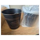 Pack 2, Rustic Farmhouse Bathroom Trash Can, Modern Country Style