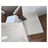 Suzile 5 Pcs Acrylic Buffet Risers Display Box Cube 5 Sided Riser