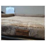 $59 NANUYA XL Dog Bed Orthopedic Washable Memory Foam - Brown