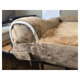 $59 NANUYA XL Dog Bed Orthopedic Washable Memory Foam - Brown