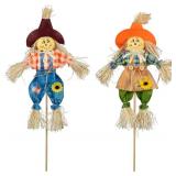 Northlight Scarecrow Crafting Picks 35" Set of 2