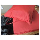 Outdoor Seat Cushion 22x22x4 Waterproof & Fade Resistant Set