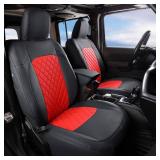$240 GIANT PANDA Jeep Wrangler 4 Door 2018-2025 Seat Covers