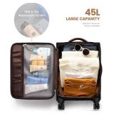 $82 LOVEVOOK 20x14x9 Softside Carry On with Wheels and TSA Lock