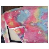 Fold Out Toddler Couch, Convertible Kids Sofa (Glow Pink)
