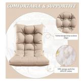 Patio Seat&Back Chair Cushion for Outdoor Furniture