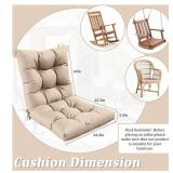 Patio Seat&Back Chair Cushion for Outdoor Furniture