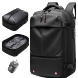 $110 60L Expandable TSA Lock Water Resistant Carry-On Backpack