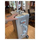 $140 Aluminum Carry On Luggage 22x14x9, TSA Lock, Silver, 20 Inch