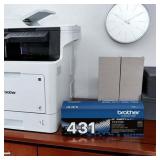 $86 Brother TN431BK Standard Yield Toner Cartridge, Black