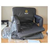 $160 Nice C Heated Massage Seat, Foldable Reclining Cushion
