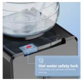 SIMZLIFE Top Loading Water Dispenser with Child Safety Lock