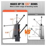 $90 VEVOR 36-Inch Box and Pan Brake, 0-130 Degrees Sheet Metal Bender