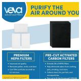 VEVA HPA300 HEPA Filter Replacement for Honeywell, 6 Pack HEPA