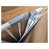 $60 Dreambaby Liberty Walk Thru Gate Set - Fits 29.5-36.5in, White