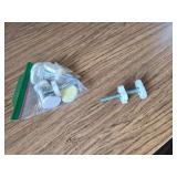 $60 Dreambaby Liberty Walk Thru Gate Set - Fits 29.5-36.5in, White
