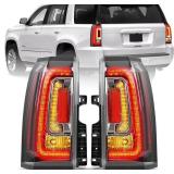$140 LED Tail Lights Fit GMC Yukon/Yukon XL 2015-2020, Rear Brake