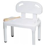 $70 Carex Tub Transfer Bench, Shower Chair, Adjustable Legs