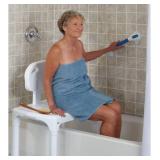 $70 Carex Tub Transfer Bench, Shower Chair, Adjustable Legs