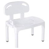 $70 Carex Tub Transfer Bench, Shower Chair, Adjustable Legs