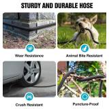 Garden Hose Non-Expandable 50ft, Flexible, Kink-Free, Rust Proof