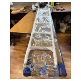 $70 Integrated Step Ladder, 57"-61" Height, 300 lbs Capacity