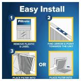 Filtrete 20x30x1 Air Filter, MERV 11, MPR 1000, 2 Pack