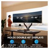 $109 HUANUO Dual Monitor Stand for 13 to 40 inch, HNDS7