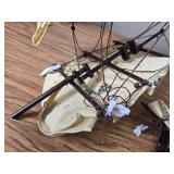 $135 SAILINGSTORY Wooden Pirate Ship Model Black Pearl 20.5"