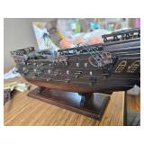 $135 SAILINGSTORY Wooden Pirate Ship Model Black Pearl 20.5"