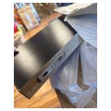 Floating Shelves, 16 inch Set of 3, Black, Wall Mounted Storage