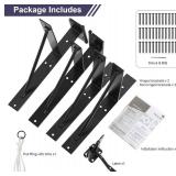 Anti Sag Gate Kit Heavy Duty for Wooden Gate with Latch