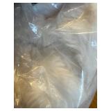 $65 LIFEREVO Fluffy Faux Rabbit Fur Duvet Cover Set, Queen, Beige.