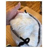 $65 LIFEREVO Fluffy Faux Rabbit Fur Duvet Cover Set, Queen, Beige.