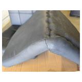 2 Pack Black Bonded Leather Seats