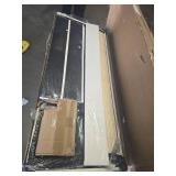 $130 Allewie Full Bed Frame/Velvet Upholstered/Tufted Headboard.