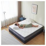 $190 Queen Mattress, 10 Inch Hybrid, Soft, Comfortable